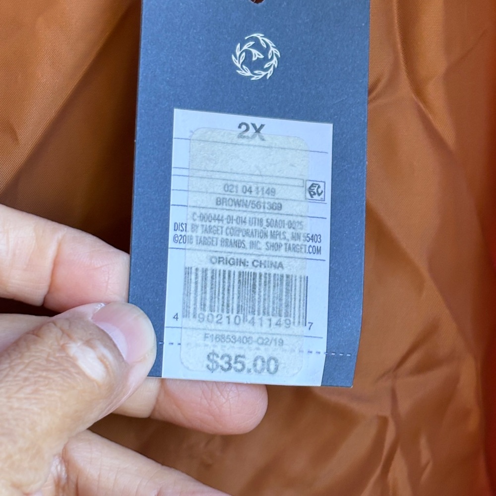 Universal Thread Rust Puffer Jacket - Picture 10 of 16